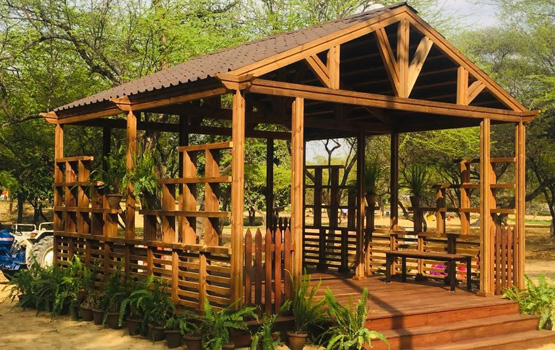 Pergola and Decking